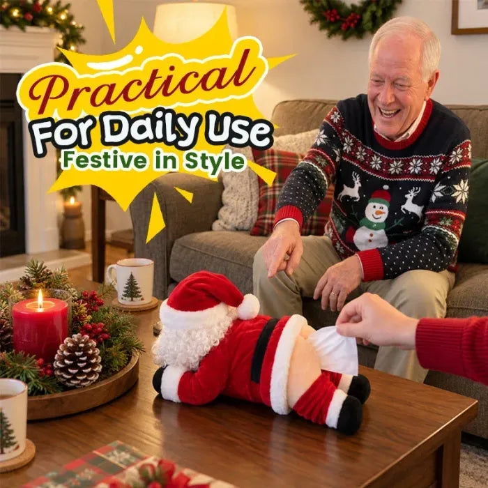 Fashionable And Creative Santa Claus Tissue Holder