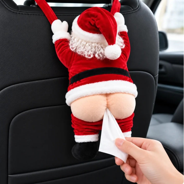 Fashionable And Creative Santa Claus Tissue Holder
